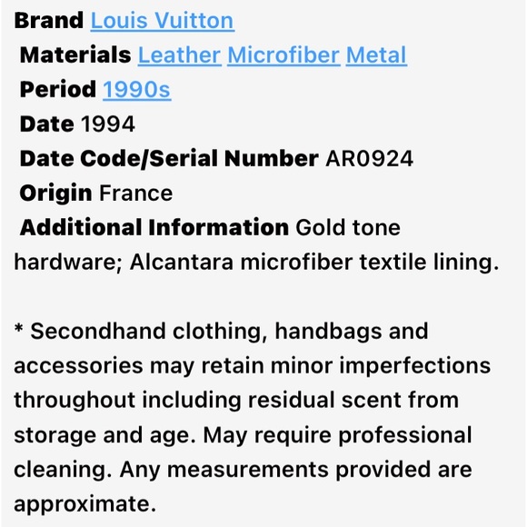 Authentic Vintage Louis Vuitton Petit Noe - Picture 9 of 12